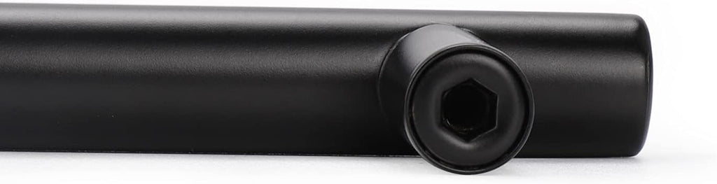 (5 Pack 2-1/2 inch Center-to-Center Black Bar Cabinet Pulls, 2 1/2 inch Drawer Pulls, Modern Cabinet Hardware Kitchen