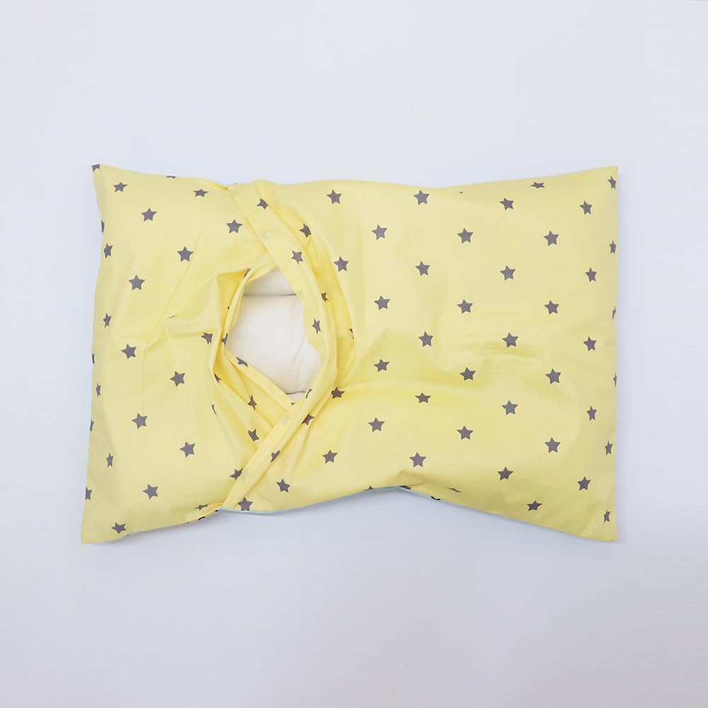 3Pcs Cotton Crib Bedding Set Duvet Cover Fitted Sheet Pillowcase