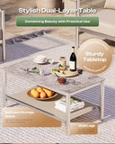 4-Piece Aluminum Outdoor Patio Furniture Set - Conversation | Beige with Thick Cushions for Patio, Garden & Porch