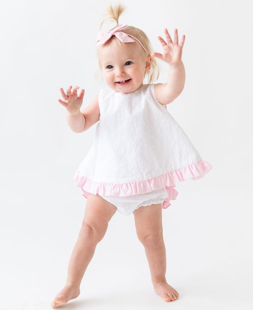 Baby/Toddler Girls Swing - Top & Bloomer Set Baby Girl Outfit