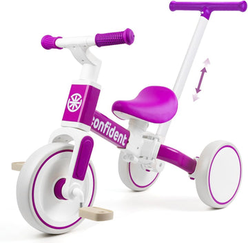 Tricycles for 1-3 Year Olds, 5 in 1 Toddler Balance Bike
