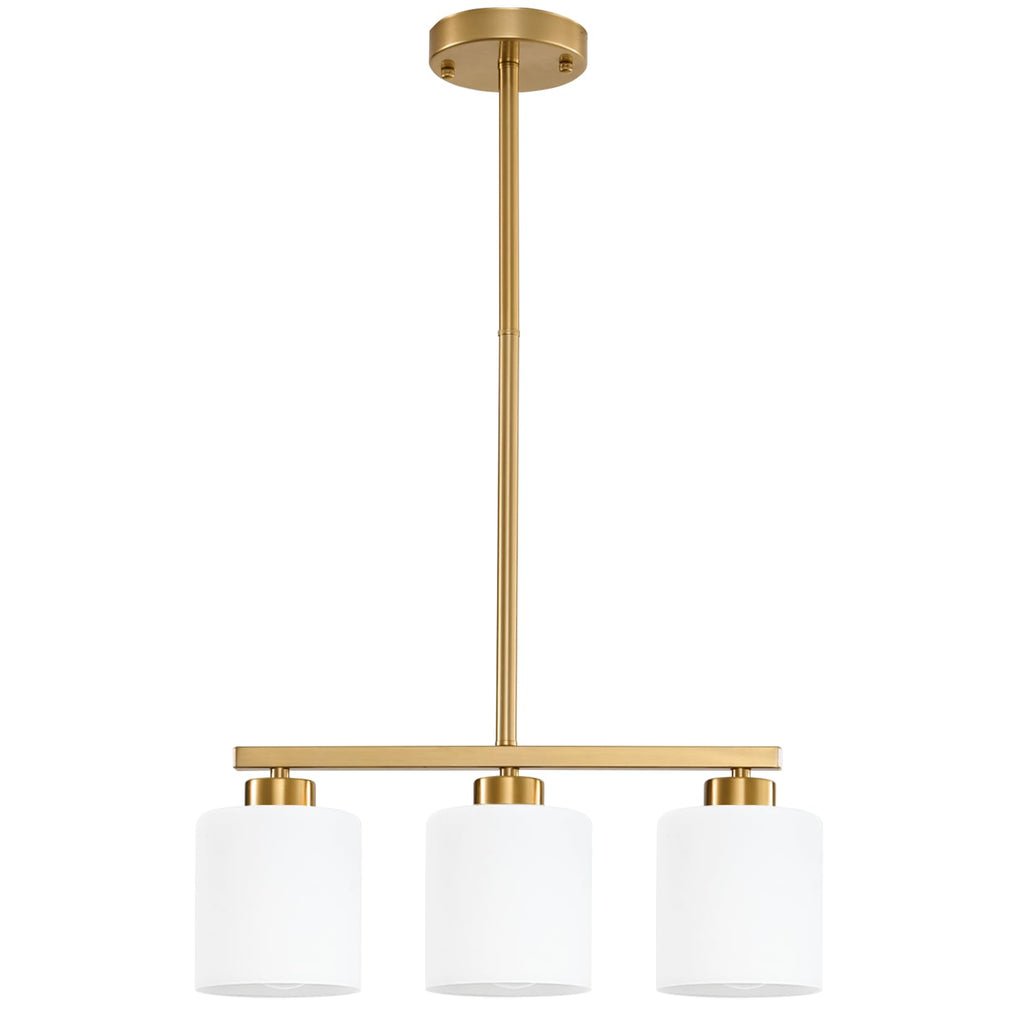 Brushed Gold Kitchen Island Lighting