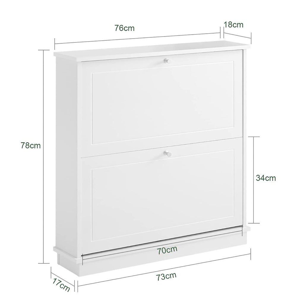 Narrow Shoe Cabinet Entryway