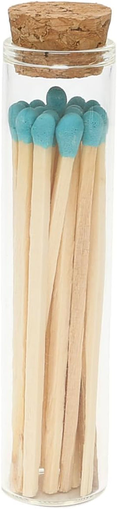 Pavilion - Flip Flops - Wooden Matches, Glass Cork Bottle & Stoneware Match Holder Set Beach Seaside Waterfront Ocean