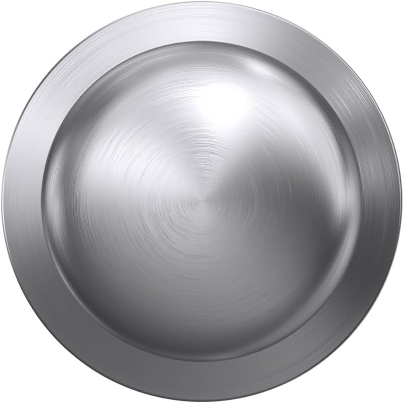 Plymouth Non-Turning Dummy Door Knob, Trim, Satin Chrome