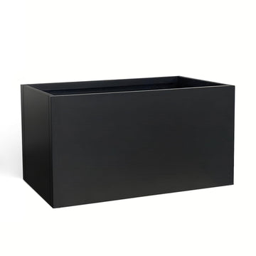 Rectangular Steel Planter 36" L x 12" W x 16" H Metal Rectangle Outdoor Planter Metal Heavy Planters Box Indoor &
