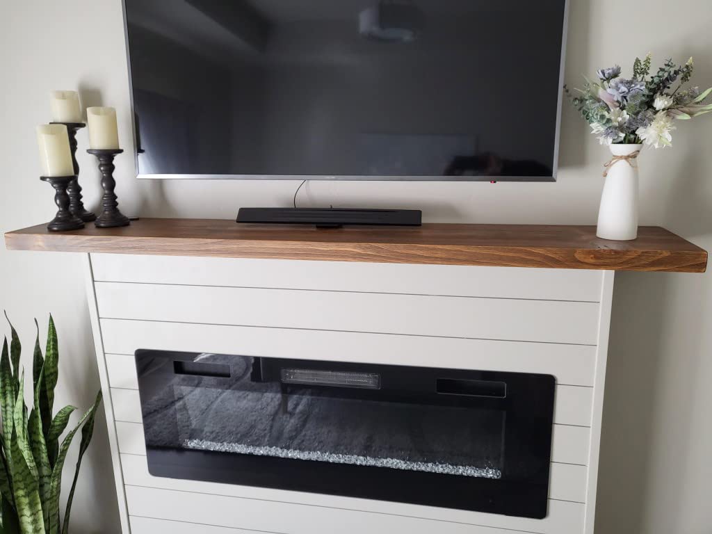 60 Inch Wooden Floating Shelves for Wall -60x8x2 in