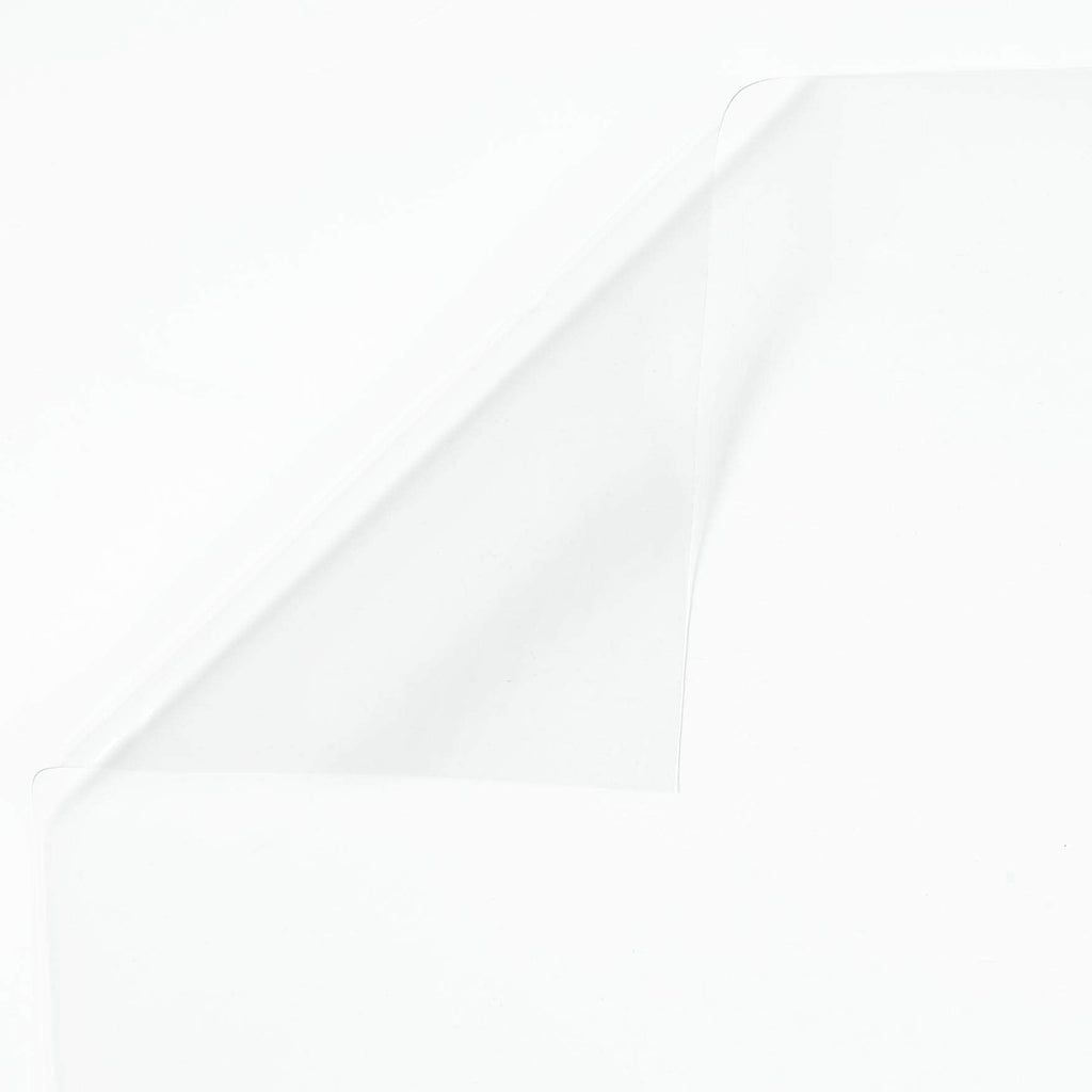 36'' 10 Gauge Vinyl Clear, Cut by the Yard
