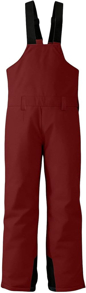 Kids Snow Bib Overalls Insulated Waterproof Adjustable Strap Ski Snow Pants