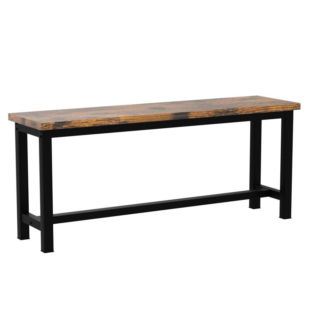 Dining Benches, 39 Inch Kitchen Bench, Pair of 2, Industrial Entryway Benchs Dining Room Bench with Metal Legs