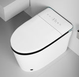 WinZo Luxury Smart Toilet, 1.28 Intelligent Bidet Toilet with Auto Flush, Heated Seat with Warm Water and Dryer