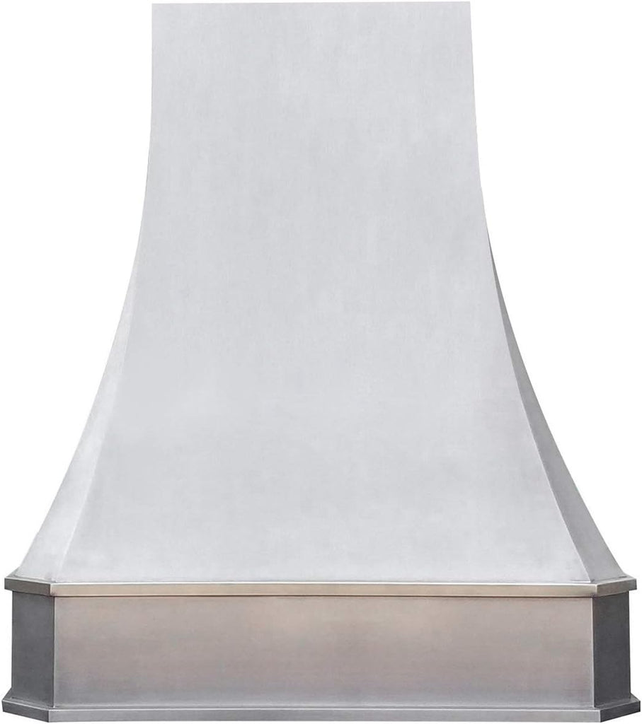 Stainless Steel Wall Mount Range Hood 4 Speed LED Lights