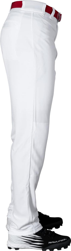 Boy's Semi-Relaxed Full Length Baseball Pants | Solid Colors