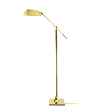 Pharmacy Floor Lamp (Antique Brass)