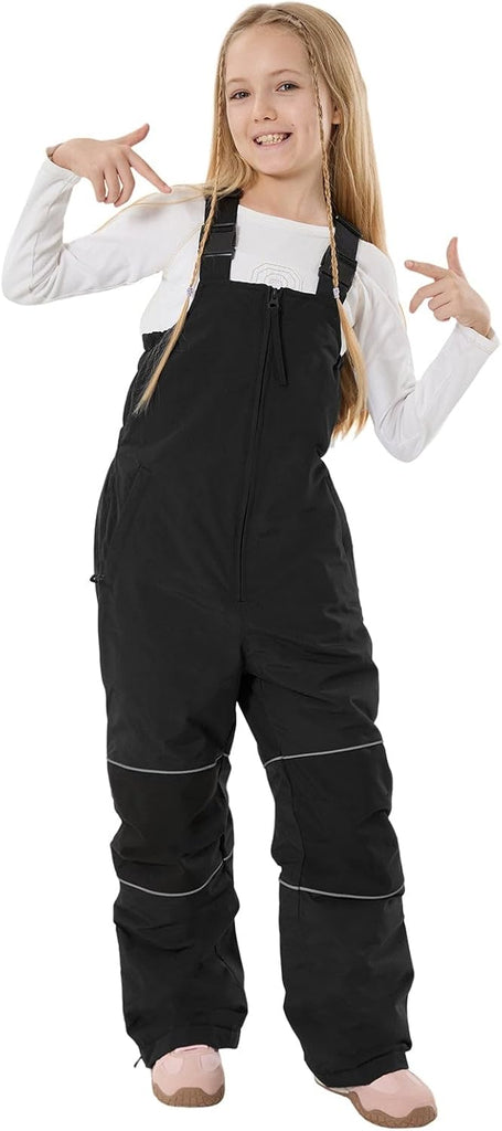 Kids Snow Bibs Girls Boys Snow Pants Ski Bibs Overalls