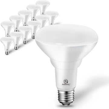 Energetic 12PK BR30 Indoor LED Flood Light Bulb, 11W=75W, 2700K Soft White