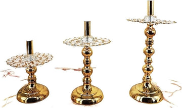 Crystal Candle Holders Luxury Candlestick Wedding Candle Stand Exquisite Candlestick Candelabra Table Home