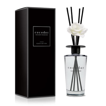 White Flower Reed Diffuser / Garden Lavender / 1 Pack / Home & Office Decor Aromatherapy Diffuser Oil Gift Set