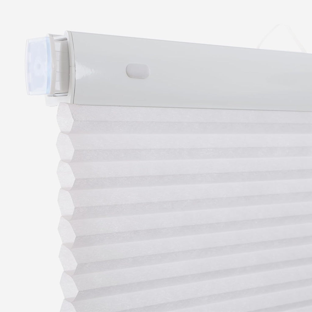 Cordless No Drill Blackout Cellular Shades, Tool-Free Instal - Cream White