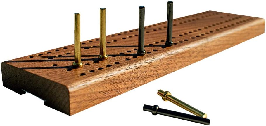 Alex Cramer Domino Set with Caramel Colored Leather Case - Professional Tournament Traveler - No Spinners Domino Set - Set of 28