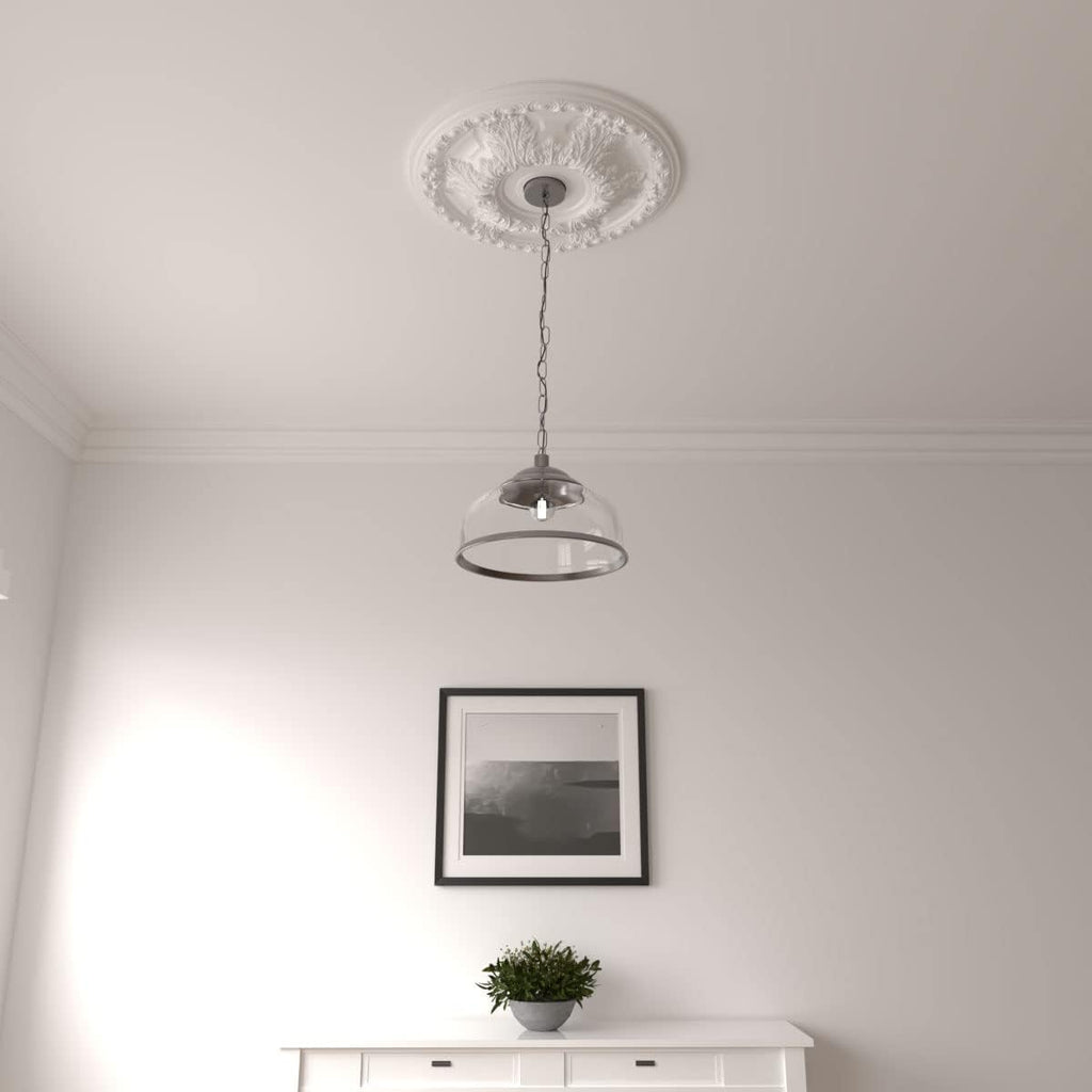 23 3/8-Inch OD x 3 5/8-Inch ID x 2 1/2-Inch P Granada Ceiling Medallion