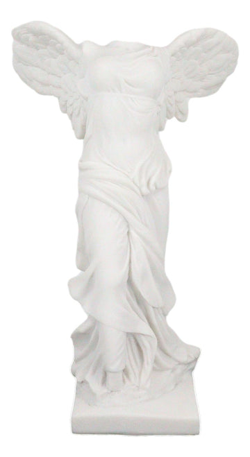 Large Winged Victory of Samothrace Statue 10.5" Tall Roman Greek Goddess Victoria Figurine Ancient Ruin Artifact