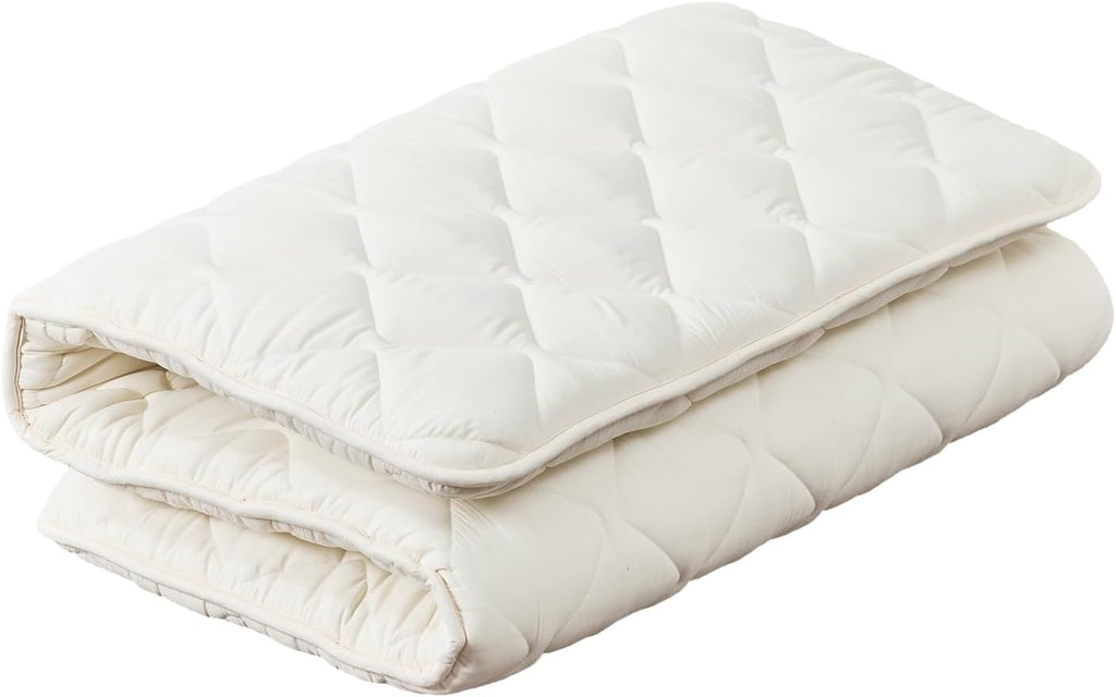 Japanese Floor Mattress with Washable Cover, Folding Futon Mattresss, Tatami Mat Sleeping Pad with Thicken Memory