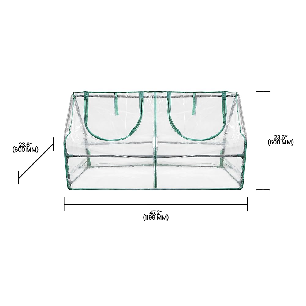 Garden Cold Frame Greenhouse Cloche - 3 Pack