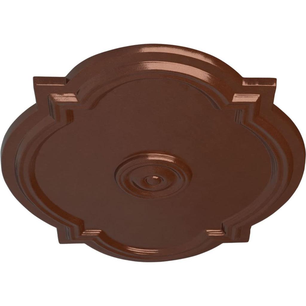 Waltz Ceiling Medallion, Copper Penny
