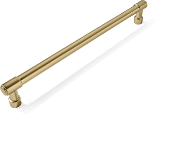 Appliance Pulls Brushed Brass 18 Inch(457mm) Center to Center 1 Pack Heavy Duty Drawer Pulls Kitchen Cabinet Handle