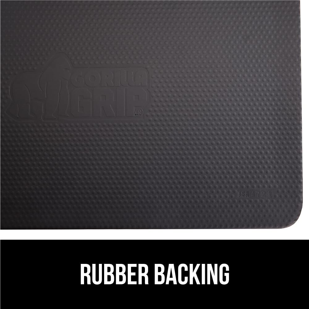 Comfortable Cushioned Kitchen Mats for Floor, Waterproof Stain Resistant Top, 3/4 Inch Thick Ergonomic Standing Desk