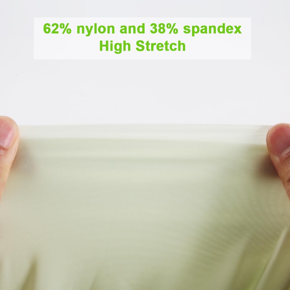 Spandex 4-Way Stretch Sheer Thin Cool Smooth Fabrics Swimsuits Leotards Lining by The Yard