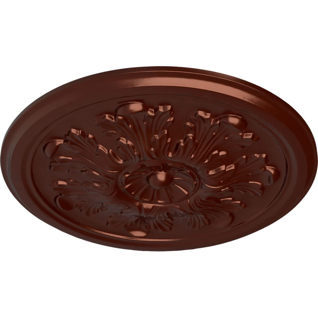 Legacy Acanthus Ceiling Medallion, Antique Copper