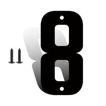 24 Inch Large Metal House Numbers, Metal Address Numbers, Modern Black House Number for Outside, Outdoor Address