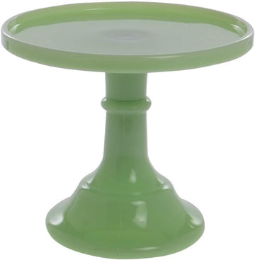 Jadeite 6" Glass Cake Stand