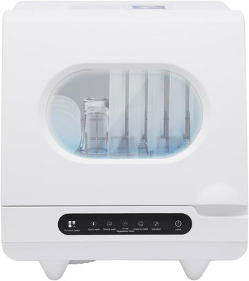 Portable Countertop Dishwasher, 1200W Compact Dishwasher