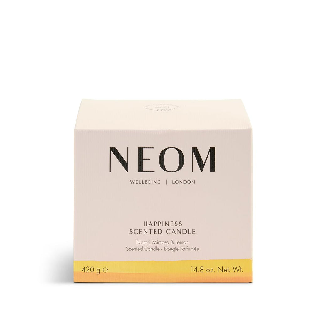 Happiness Scented Candle (3 Wick), Neroli, Mimosa & Lemon
