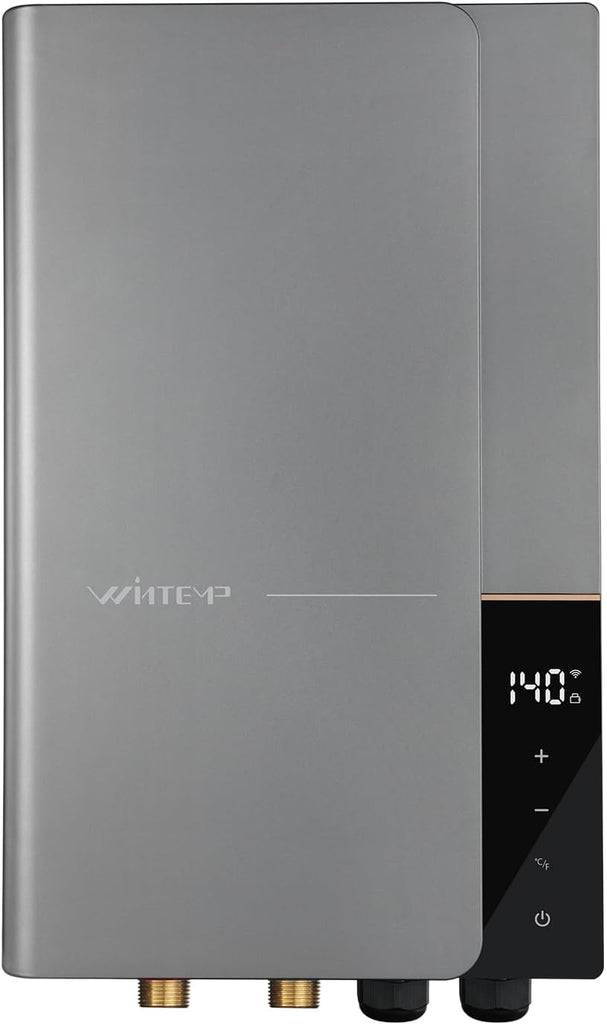 Tankless Water Heater Electric 27kW 240V, Whole House Instant Hot Water, Up to 6.3 GPM