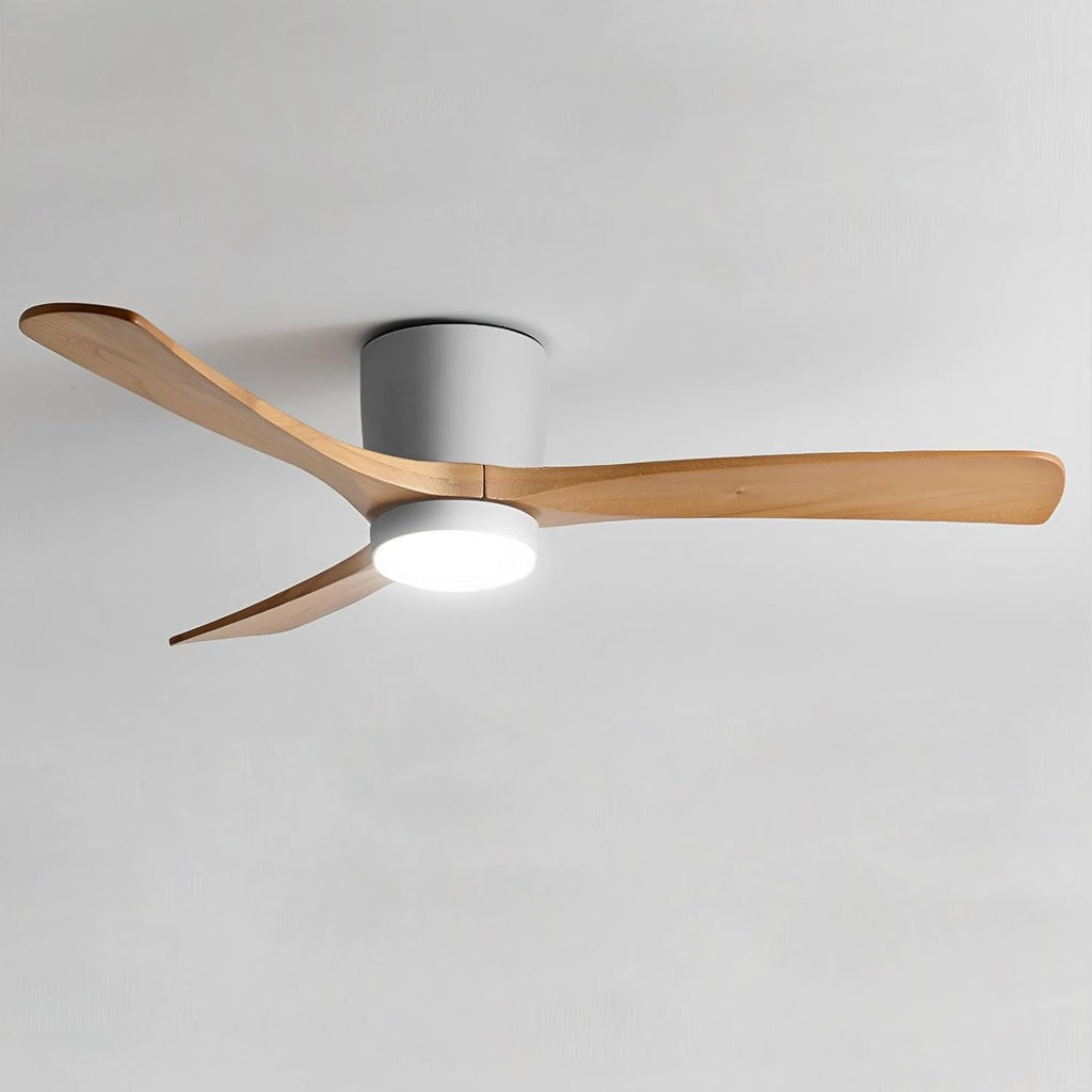 56in Quiet Ceiling Fans with Lights Modern Remote Ceiling Fan Light 6 Gear Wind Speed Ceiling Fans Grey 28W LED