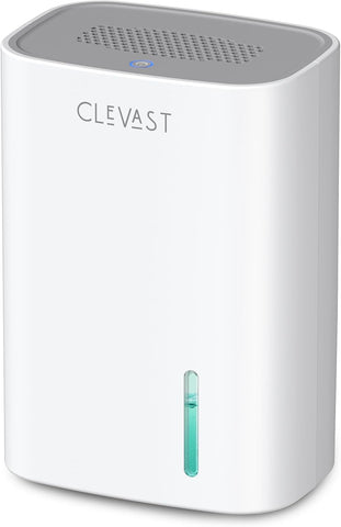 Small Dehumidifier for Home, 30oz Compact Mini Dehumidifier with Auto Shut-Off, Quiet 24dB Portable Air Dehumidifier