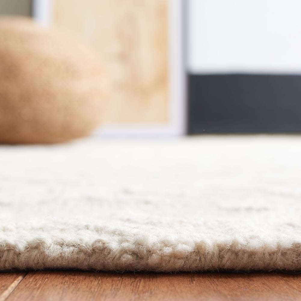 Blossom Area Rug - 10' x 14', Grey & Ivory, Contemporary Design