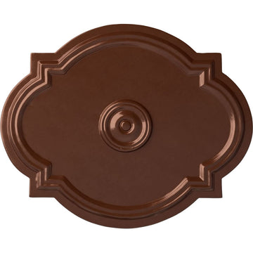 Waltz Ceiling Medallion, Copper Penny