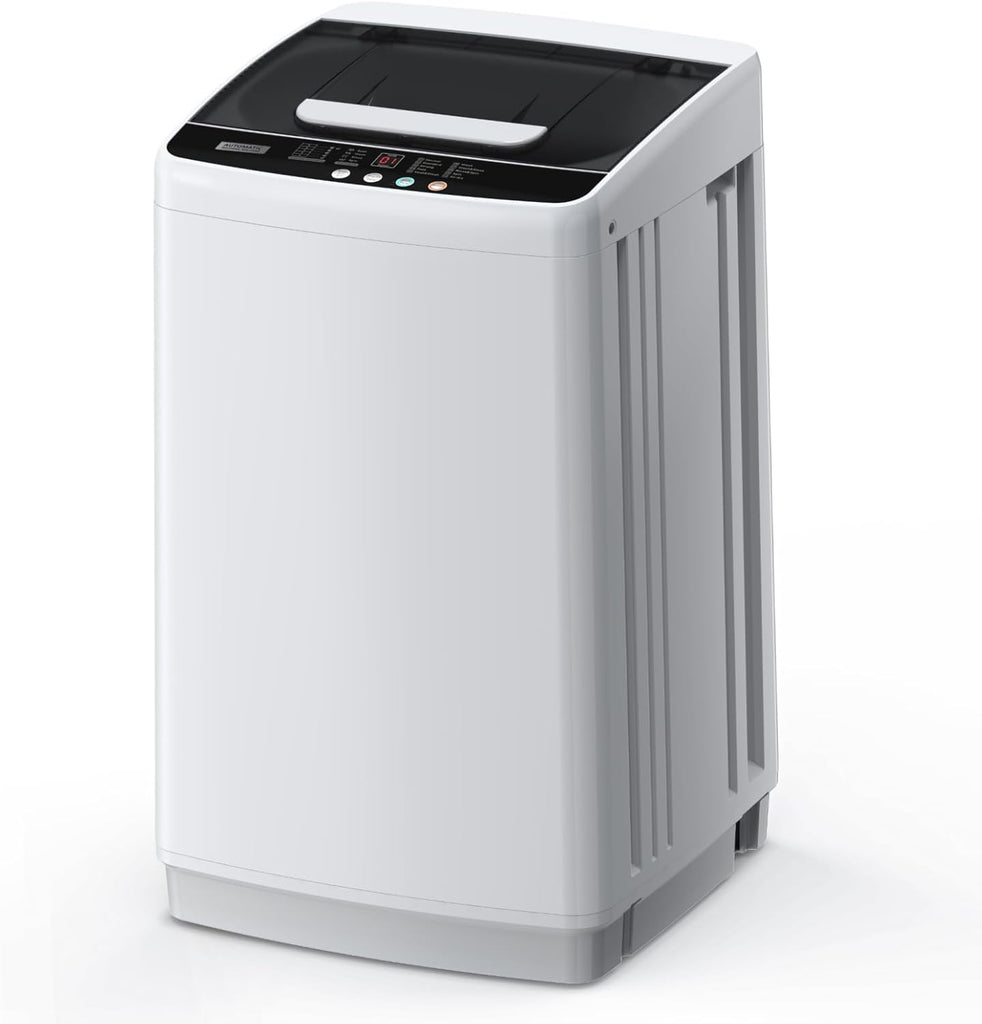 1.03cu.ft Portable Washer, 8.8Lbs Capacity Small Portable Washing Machine with 10 Programs 5 Water Levels, Drain Pump