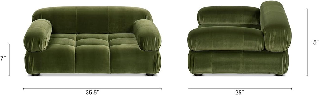 Marcel Upholstered Modern Pet Bed