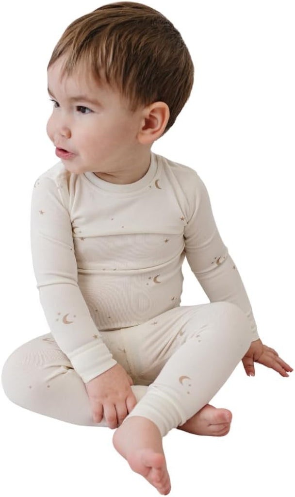 Toddler Pajamas - 2 Piece Set ( - ) Ultra-Soft Modal for Boys and Girls