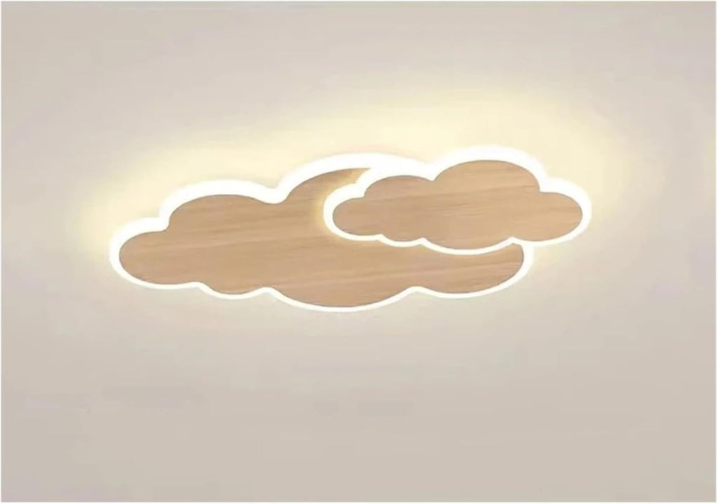 Kids Cloud LED Flush Mount Ceiling Light, Modern Creative Clouds Lamp for Baby Girl Boy Bedroom Nursery Living Room