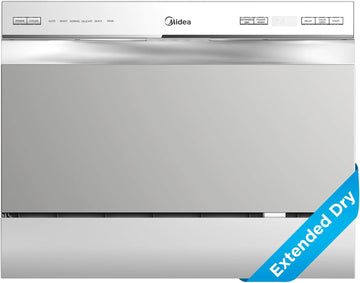 MDC22P2ASS Countertop Dishwasher, 6 Place Settings & 6+2 Washing Cycles Portable Dishwashers, Dish W