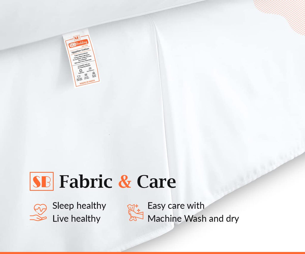 18 inch Drop Bed Skirt King Size - Platform Style with Secure Fit, Classic Tailored Look, Elegant Pleated Style Dust