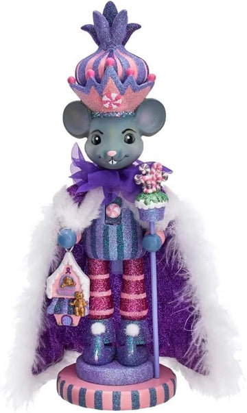 15-Inch Hollywood Sugar Plum Mouse King Nutcracker