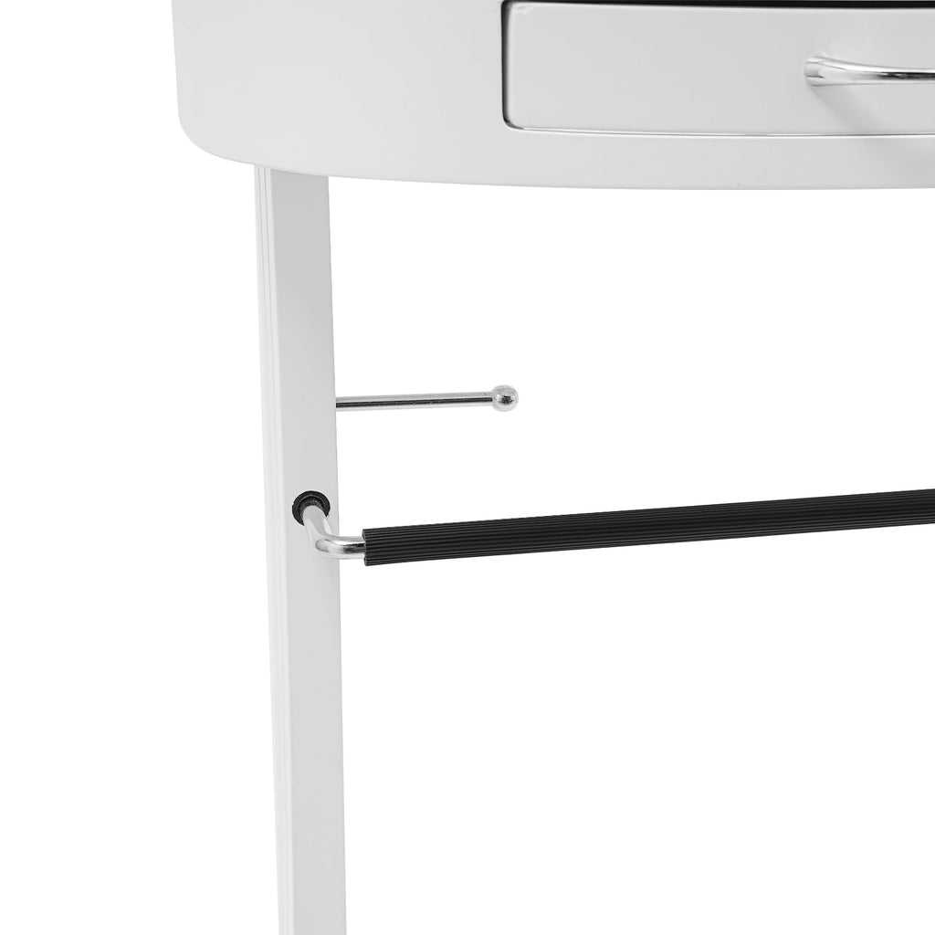 Suit Valet Stand for Men and Women, Wood Suit Stands Butler Clothing Rack, Floor Standing Clothes Valet with Drawer